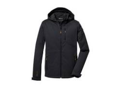 Softshelljacke KILLTEC "KOS 320 MN SFTSHLL JCKT" Gr. L, schwarz Herren Jacken von Killtec