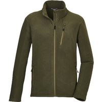 killtec® Fleecejacke, Stehkragen, für Herren, grün, S von Killtec