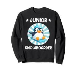 Snowboarden JUNIOR SNOWBOARDER Lustiges Kinder Snowboard Sweatshirt von Kinder Snowboard Geschenk Snowboarder Shirt Kind