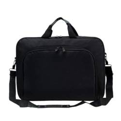 Laptoptasche 15,6 Zoll Laptoptasche Business Büro Tasche für Männer Frauen, Schwarz# von Kingke