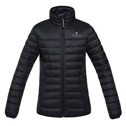 Kingsland - Thermojacke Unisex Classic - Reitjacke mädchen/Herren - Atmungsaktiv und wasserabweisend - YKK 2-Wege-Reißverschluss - Navy - XS von Kingsland