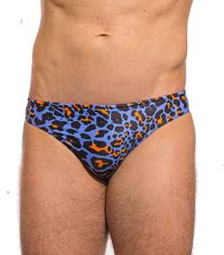 Kiniki Leopard Orange Traditionell Swim Kurz Bademode von Kiniki