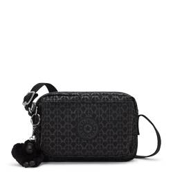 Kipling Damen Abanu Crossbody Taschen Einheitsgröße, Schwarz - Signature Emb - Größe: One Size von Kipling