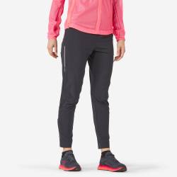 Laufhose Damen Slim-Fit Kiprun Light schwarz von Kiprun