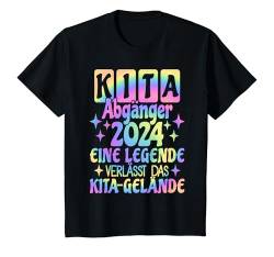 Kinder Kita Absolvent Kita Abgänger 2024 Kindergartenkind Abschluss T-Shirt von Kitaabsolvent Kitaabgänger Kindergarten Abschied