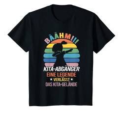 Kinder Kita Geschafft Kita Abgänger 2023 Kindergartenkind Abschluss T-Shirt von Kitaabsolvent Kitaabgänger Kindergarten Abschied