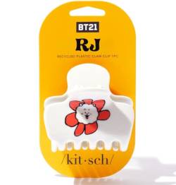 BT21 x Kitsch Klauenklammer aus recyceltem Kunststoff, 1 Stück – RJ von Kitsch