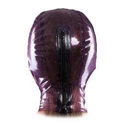 KituT VollstäNdig Durchsichtige Latexmasken, Lose Latexmasken, Fetisch-Sexspielzeug, Bondage Und Fesselmasken (XXL) von KituT