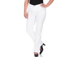 Stretch-Hose KJBRAND "Betty" Gr. 52, N-Gr, weiß Damen Hosen super Stretch von KjBRAND