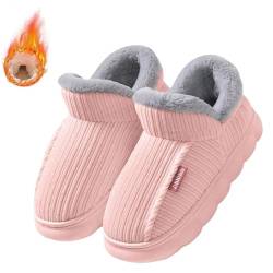 Angebot des Tages, Harmont Hausschuhe Damen Gipfelfreund Hausschuhen, Plüsch Airfloppy Winterhausschuhe Herren Kuschelig Wolke Geschlossen Slippers Warme Flauschige Pantoffeln Paare von Kobilee