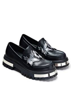 Koi Footwear - My Metal Black - Girl Schuhe - Schwarz - EU 40 - Synthetic/Synthetic/Gummi,Kunstleder von Koi Footwear