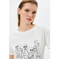 Koton T-Shirt Kurzärmelig Rundhalsausschnitt Tshirt von Koton