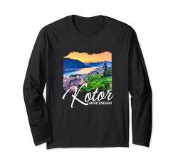 Montenegro-Kotor-Souvenir / Kotor Langarmshirt von Kotor-Montenegro-Souvenirladen