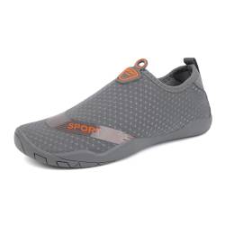 für Damen und Herren Barfußschuhe,Herren Strandschuhe,Damen Herren Schwimmschuhe,Composite Mesh Barefoot Water Shoes,Drainagelöcher,atmungsaktive,bequeme,für Kajakfahren Fitnessstudio von Kraftpaid