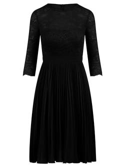 Kraimod Women's Abendkleid aus hochwertigem Material im femininen Stil Special Occasion Dress, Schwarz, 46 von Kraimod