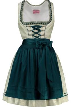 Krüger MADL x Paola Maria Dirndl Pistacchio (50cm) Blumenmuster Damen von Krüger Dirndl