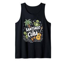 Cuban Music Lover Salsa Kuba Lustig Santiago De Cuba Tank Top von Kuba Reiseoutfit für Männer und Frauen