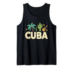 Travel to Kuba Caribbean Retro Kuba Festival Tank Top von Kuba Reiseoutfit für Männer und Frauen