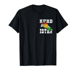 Kurde, kurdische Flagge, Kurdistan-Flagge. T-Shirt von Kurdish,kurd,kurdistan Flag.