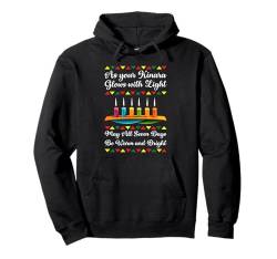 Happy Kwanzaa Kinara leuchtet, mögen alle sieben Tage eine warme Familie sein Pullover Hoodie von Kwanzaa African American Pride Apparel