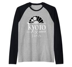 Sakura Festival Japan Vacation Retro Kyoto Raglan von Kyoto Reiseoutfit für Männer und Frauen