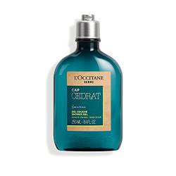 L'OCCITANE Cap Cédrat 2-in-1 Duschgel & Shampoo für Männer - Frischer und Maritimer Duft, Tägliche Luxuspflege, Reinigt und Revitalisiert Haar und Körper, Für Alle Haut- und Haartypen, 250ml von L'OCCITANE