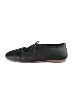 L37 - Damen Schuhe Irreversible, Loafer, Handgefertigte Schuhe, Einzigartiger Stil, Bequem und Elegant - Schwarz von L37 HANDMADE SHOES