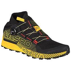 LA SPORTIVA M Cyklon Schwarz - Leistungsfähiger komfortabler Herren Trailrunning Schuh, Größe EU 46 - Farbe Black - Yell von LA SPORTIVA