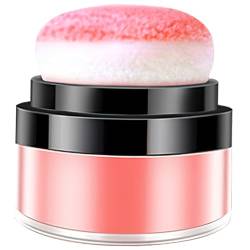 LALADEFIEE Ölabstreifkissen erröten rosa Make-up loses Rouge für die Wangen hellrosa erröten Bluse freundinnen valentine's day Rouge für das Gesichts-Make-up erröten pulver Plastik Rosy von LALADEFIEE