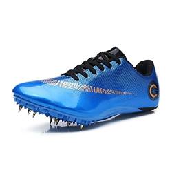 LALKS Track Spike Laufschuhe Sprint Schuhe Leichtathletik Schuhe Leichte Professional Sportschuhe for Kinder Jungen Mädchen Damen Herren (Color : B, Size : 38 EU) von LALKS