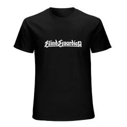 LAM PURE Blind Guardian Logo Rock Rock Band Shirt Short-Sleeve T-Shirts Black XL von LAM PURE