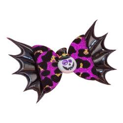 Haarspange mit Halloween-Motiv, Fledermausflügel, Haarspangen, Entenschnabel-Haarnadel für Erwachsene, Haarformwerkzeug, Gothic-Zubehör, Fledermaus von LAMDNL