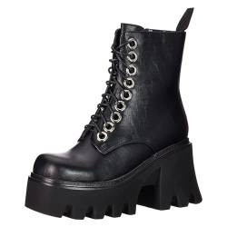 LAMODA Damen Run To You Ankle Boot, Black Pu, 41 EU von LAMODA