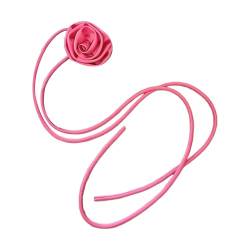 Hübsche rosa Haargummis für Frauen, UpdoHair, elastische Haarringe, ästhetischer Haargummi, Haarschmuck, Haarschmuck, elastisches Stirnband von LARUISEE