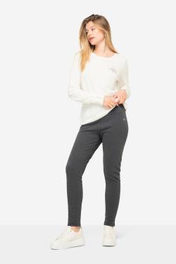 Große Größen Leggings, Damen, schwarz, Größe: M, Polyester/Baumwolle, LAURASON von LAURASON