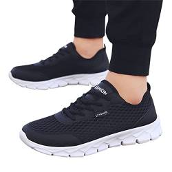 Laufschuhe Herren Barfußschuhe Neutral Atmungsaktive Sportschuhe Wasserdicht Halbschuhe Running Schuhe wanderschuhe Tennisschuhe Leichte Breit Freizeitschuhe Turnschuhe Joggingschuhe Sneaker von LCpddajlspig