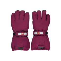 Kabooki Unisex LWATLIN 700-GLOVES W/MEM. Fäustlinge, Bordeaux, 158/164 von Kabooki