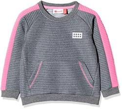 LEGO Wear Baby - Mädchen LWSOLAR Sweatshirt, per pack Grau (Pink 456), 86 (Herstellergröße: 86) von LEGO