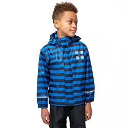 LEGO Wear Jungen Jonathan 102-RAIN Jacket Regenjacke, Blau (Dark Navy 589), 146 von LEGO Wear