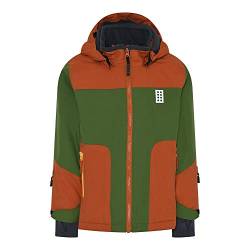 Lego Wear Unisex Lego Wear Jungen Unisex Winterjacke Skijacke 12.000 Wassersäule Atmungsaktiv Lwjested 710 Regenjacke, 816, 104 EU von LEGO