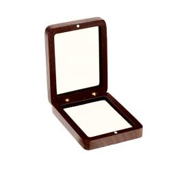 LEJIAJU Holz-Ausweishalter, Holz-Medaillen-Aufbewahrungsbehälter, stilvolle Geschenk-Box von LEJIAJU