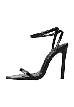 LEOMIA Damen Sandal, SCHWARZ, 37 EU von LEOMIA