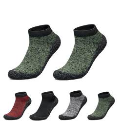 LETSTONY Willfeet Sockenschuhe, minimalistische Barfuß-Socken, leichte Wasserschuhe, vielseitig einsetzbar und ultra-tragbar, 2 Paar D, 45 von LETSTONY
