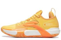 LI-NING SPEED Ⅸ PREMIUM Professionelle Basketballschuh Herren Dämpfung Sportschuhe Orange ABAT023-4H EU 43 von LI-NING