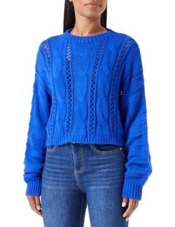 LIBBI Damen Pullover 12426065-LI01, BLAU, M von LIBBI