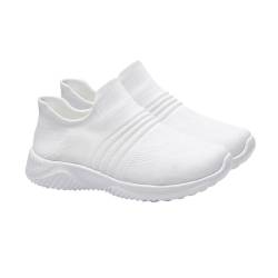 LIFKOME 1 Paar Laufschuhe strapazierfähige Fitnessschuhe weiße Turnschuhe für Frauen Wanderschuhe für Damen Freizeitschuhe Fitness Schuhe geschen Bequeme Netzschuhe weibliche Turnschuhe von LIFKOME