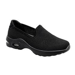 LIFKOME 1 Paar Turnschuhe aus Fliegenstrick Damen Sportschuhe Laufschuhe für Damen Freizeitschuhe Fitness Schuhe leichte Schuhe Fitness-Turnschuhe für Frauen Obermaterial: Mesh Black von LIFKOME