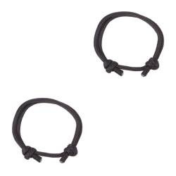 LIFKOME 2 Stk verstellbares geflochtenes Armband gewebtes geflochtenes Armband gewebtes Armband Muttertagsgeschenke Fledermaus Sonnenbrille gewebte Handkette Manschette Handschmuck Black von LIFKOME