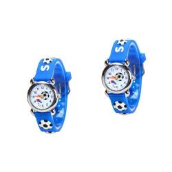 LIFKOME 2St Kinderuhr Cartoon-Uhr für Kinder Uhren Sportuhr Pfeife sportuhr für kinder Armbanduhr kinder watch kindersmartwatchuhr Fußballuhr Kinder schauen zu Fußball Uhr von LIFKOME