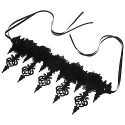 LIFKOME Halloween-Krone Kopfschmuck Halloween-Stirnband für Mädchen Halloween-Krone-Stirnband halloween kopfschmuck halloween kopfbedeckung Make-up-Stirnband Gothic-Haarschmuck für Frauen von LIFKOME